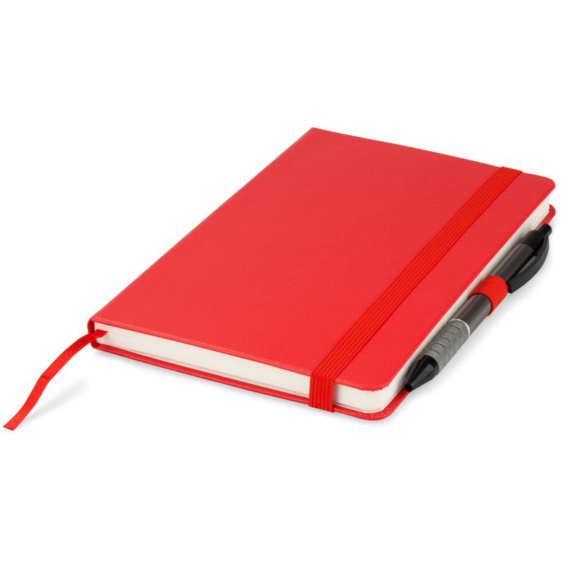 Книга записна Partner, 125*195, 96арк, нелін, червона  фото 7
