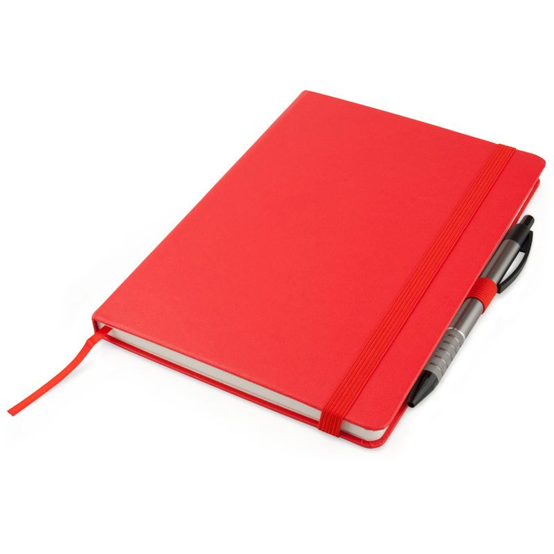 Книга записна Partner Prime, 145*210, 96арк, кліт, червона фото 7 Книга записна Partner Prime, 145*210, 96арк, кліт, червона фото 7