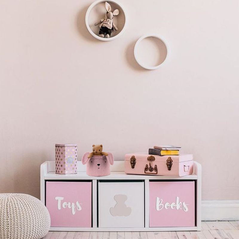 Кошик для зберігання 3100 Lovely Rabbit 20х16 см, плюшевий  фото 7