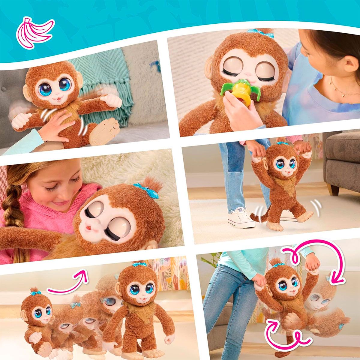 Інтерактивна іграшка Furreal – Грайлива мавпочка Арахіс  фото 7