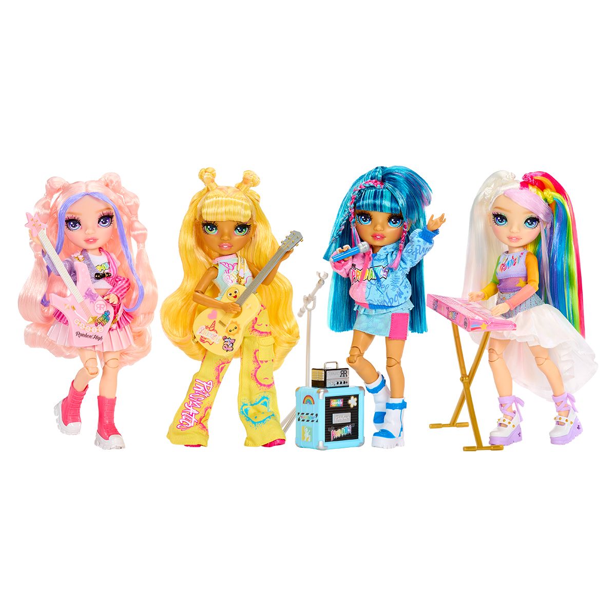 Лялька Rainbow High серії Junior High Rockband - Белла  фото 7