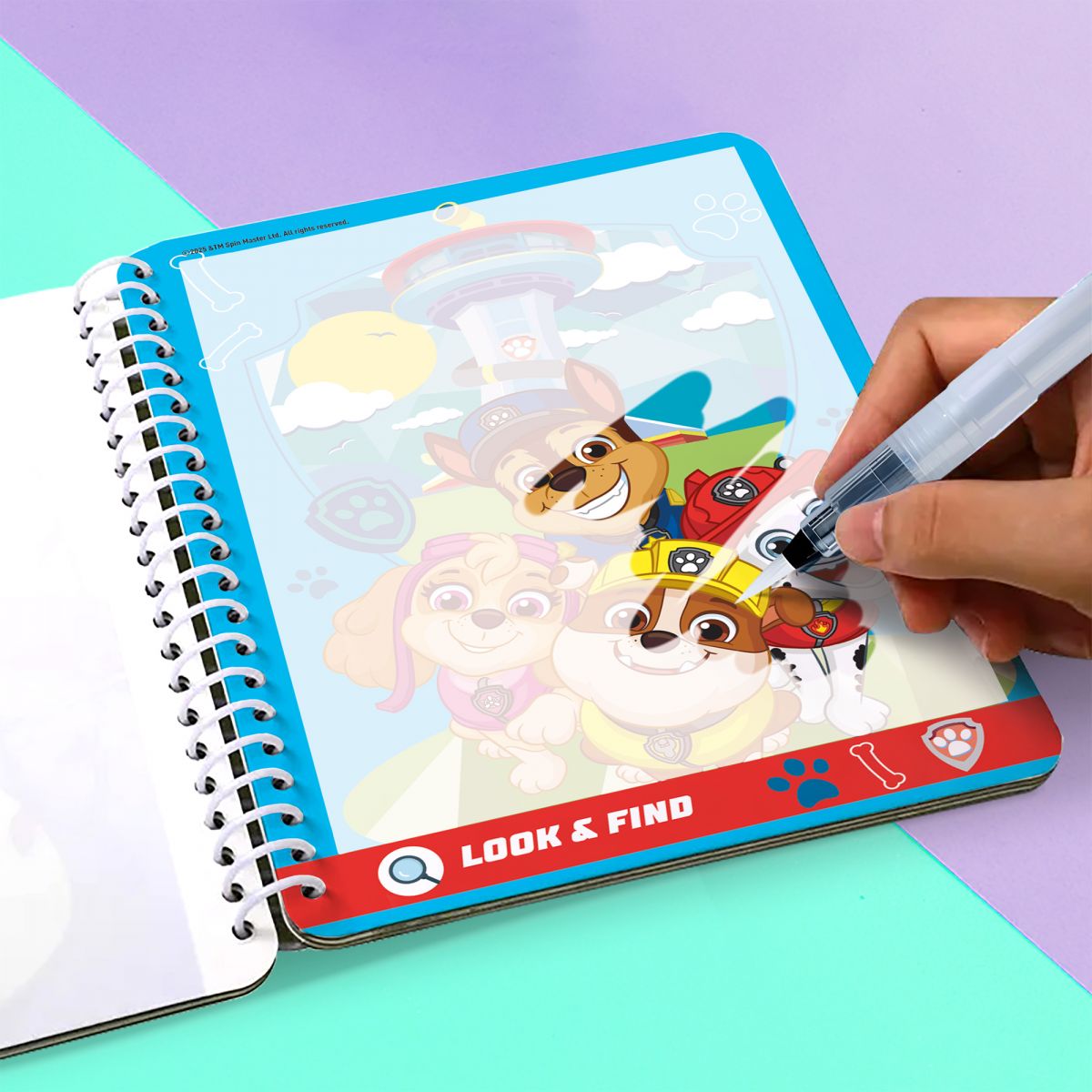 Водна розмальовка "Щенячий Патруль.  Вихідні" 8 сторінок  фото 7