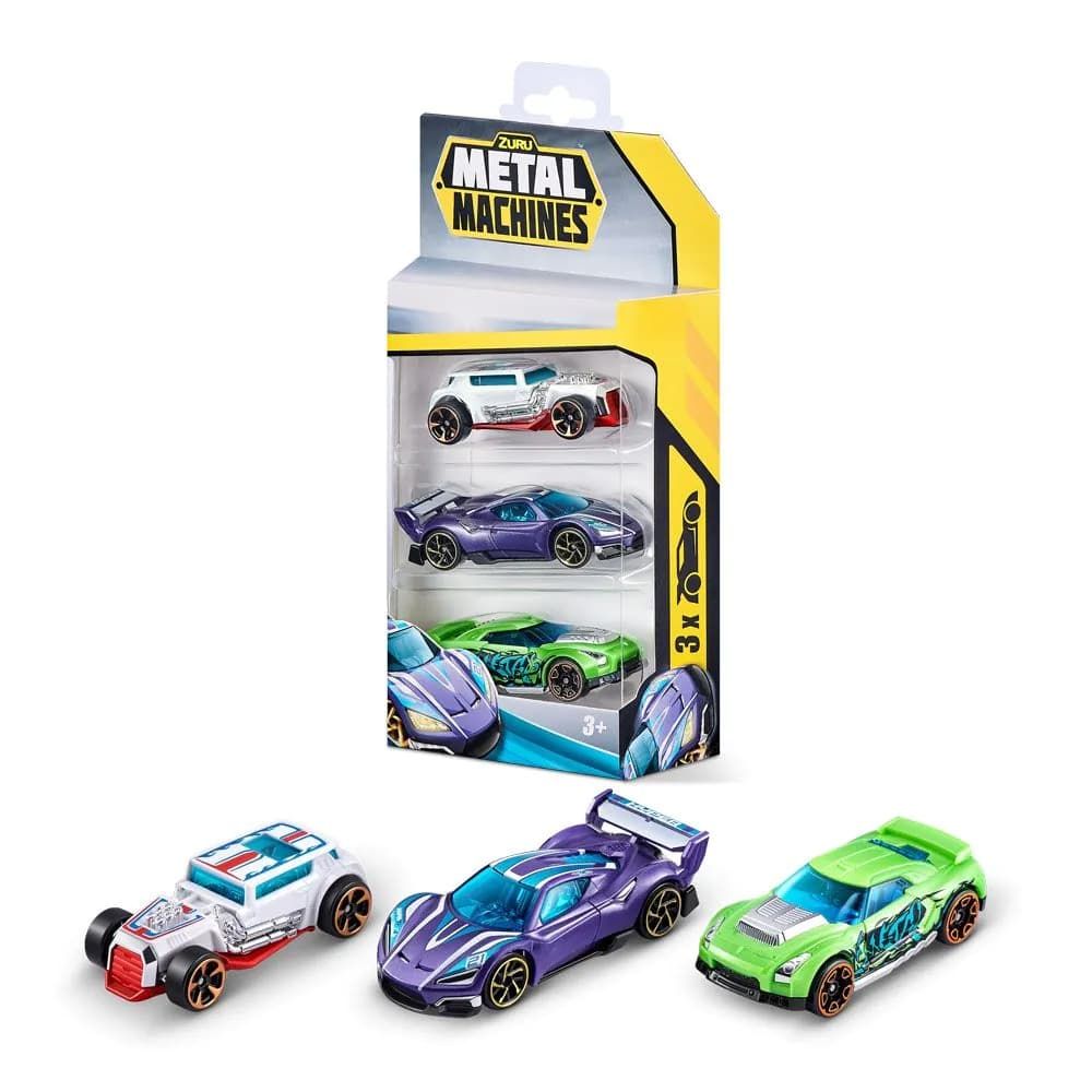 Машинка в асортименті METAL MACHINES CARS  (3 шт)  фото 7