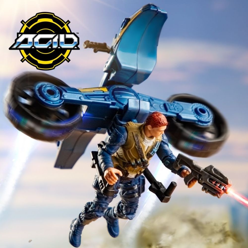 Ігровий набір A. C. I. D.  МорфоЗор Мотопланер  фото 7