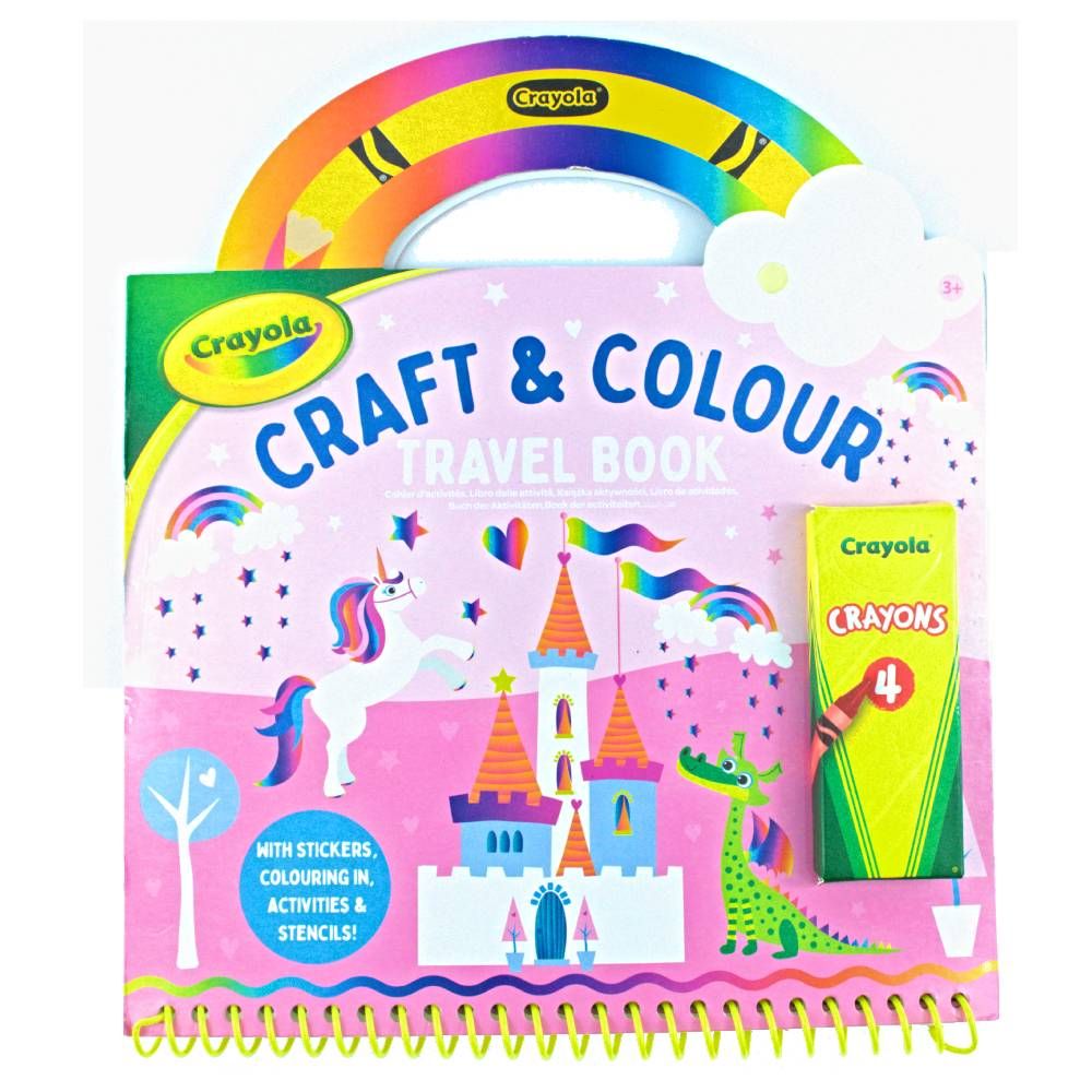 Книга для творчості Crayola “Єдиноріг”  фото 7