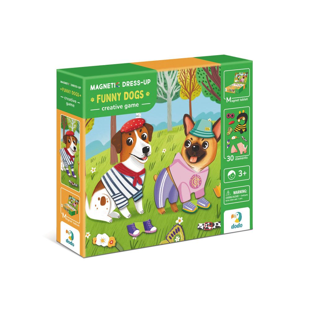 Магнитная игра «Одевалка: Забавные псы»  фото 7