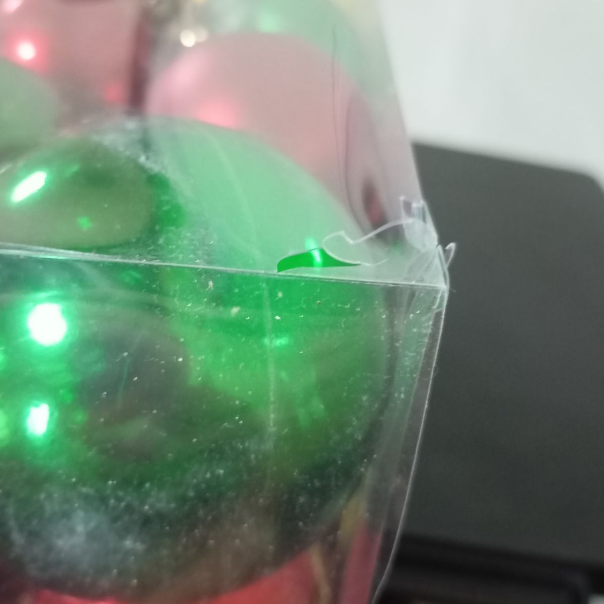 Уценка.  Новорічні прикраси C 67572 (32) 34 штуки, кульки, у слюді   - Повреждена упаковка  фото 7