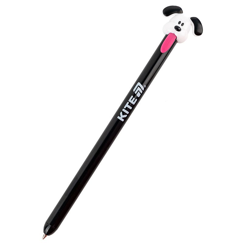 Ручка кулькова автоматична Little puppy, синя  фото 7