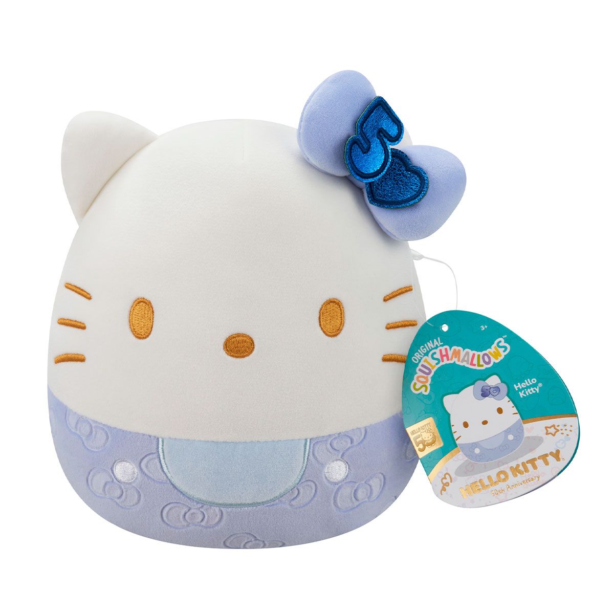 М'яка іграшка Squishmallows – Хелоу Кітті у синьому (20 cm)  фото 7