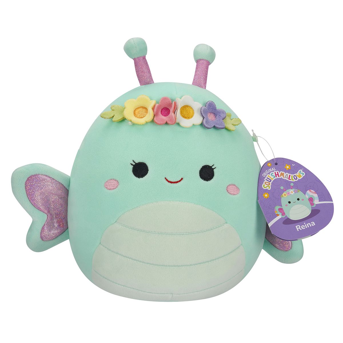 М'яка іграшка Squishmallows - Метелик Рейна (13 cm)  фото 7
