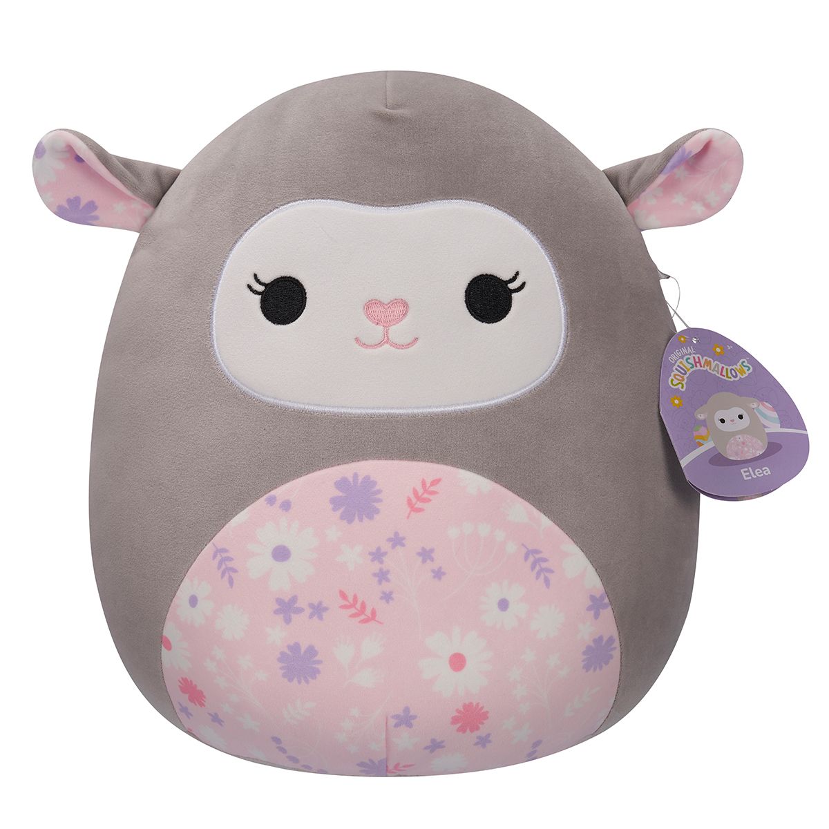 М'яка іграшка Squishmallows - Сіре ягня (30 cm)  фото 7