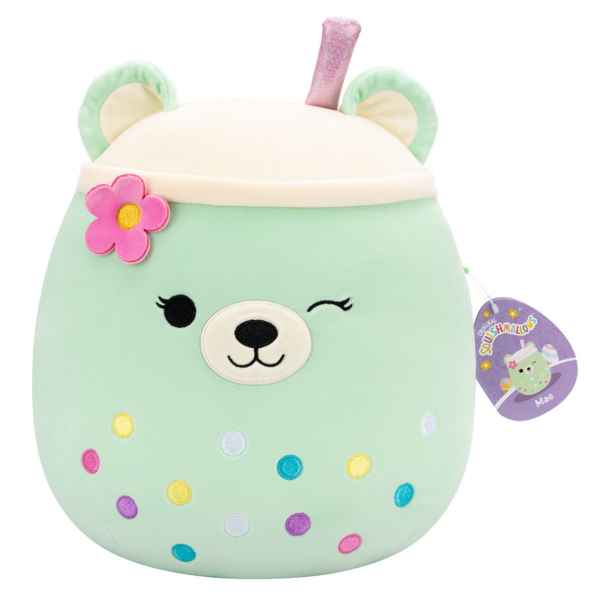 М'яка іграшка Squishmallows – М'ятний ведмідь (30 cm)  фото 7