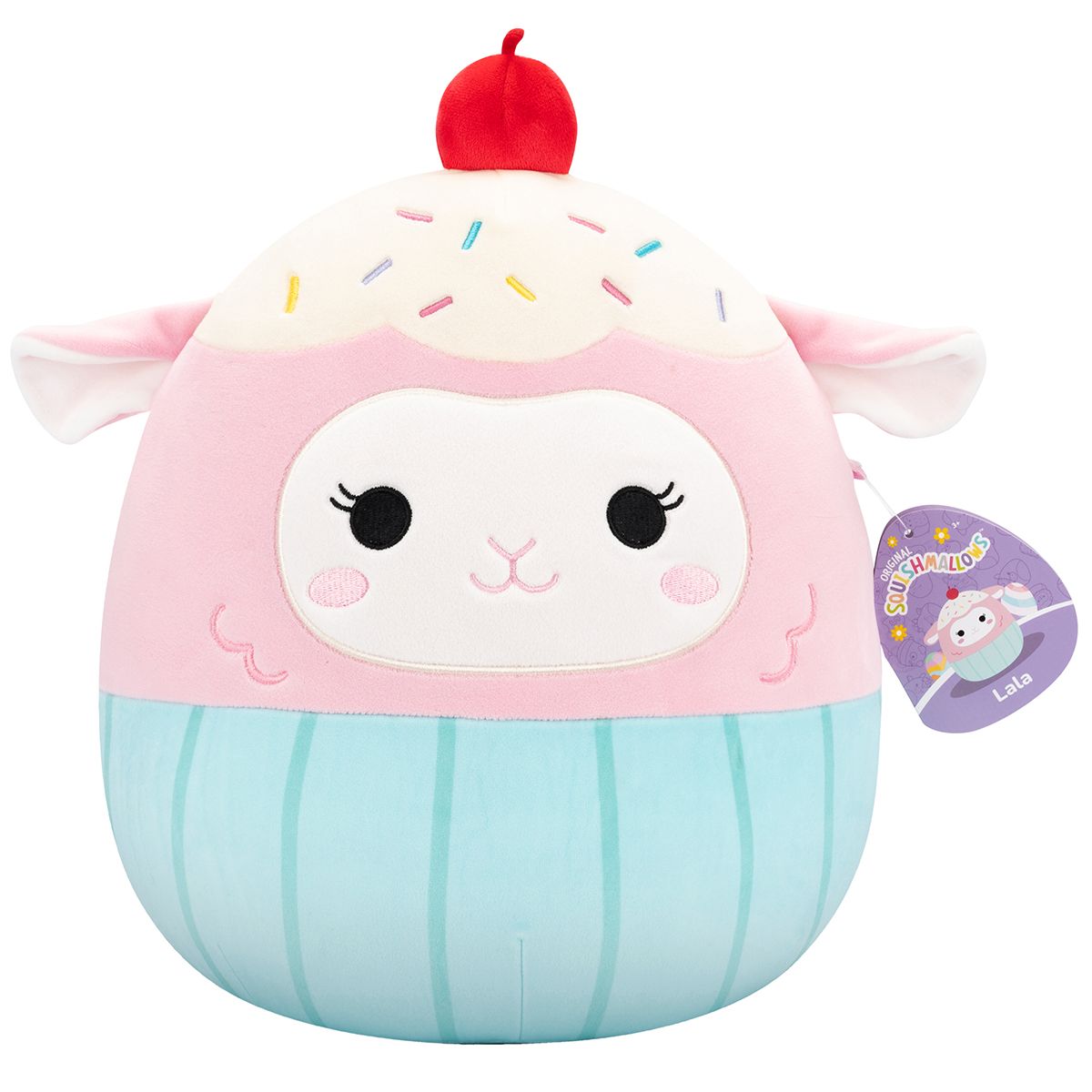 М'яка іграшка Squishmallows – Ягня Лала в костюмі (30 cm)  фото 7