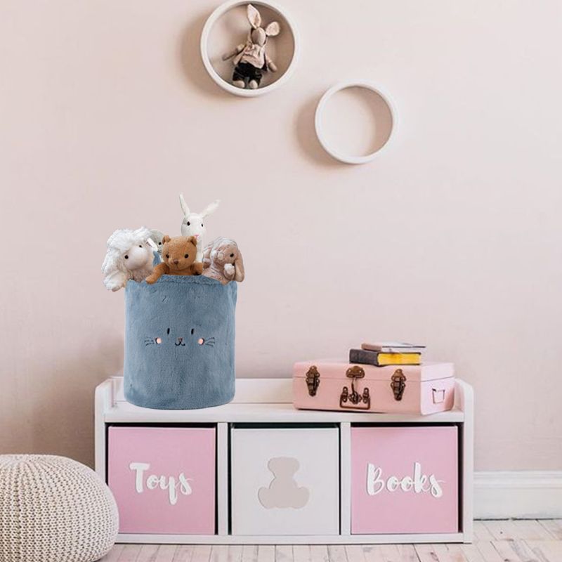 Кошик для зберігання 3100 Cute Cat 30х35 см, плюшевий  фото 7