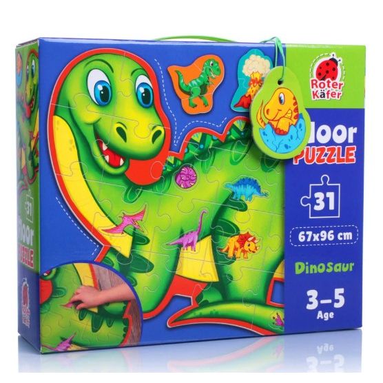 Пазл напольный "Динозавры"  фото 7