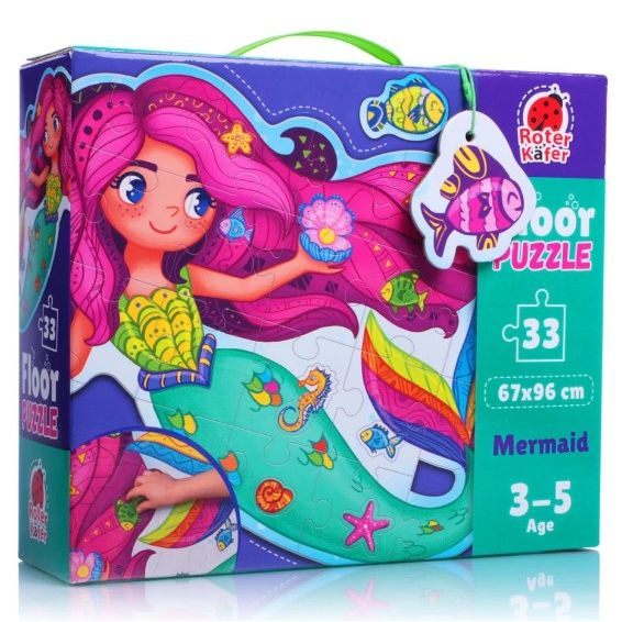 Пазл напольный "Русалочка"  фото 7