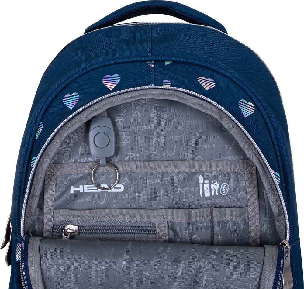 Рюкзак Head Splash hearts (39х28х15)  фото 7
