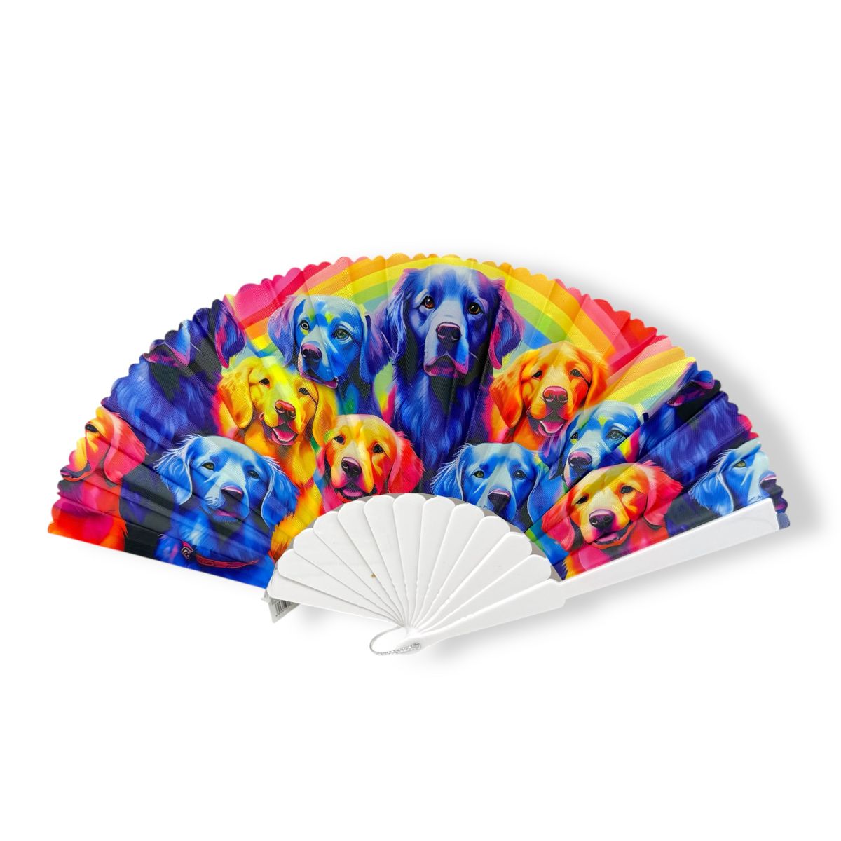 Аксесуар віяло мікс видів (котики та собачки)  фото 7