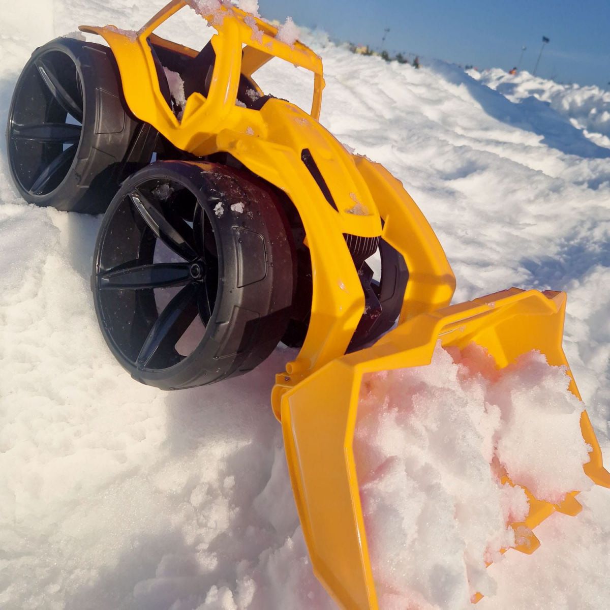 Бульдозер майбутнього, жовтий (Maximus)  фото 7