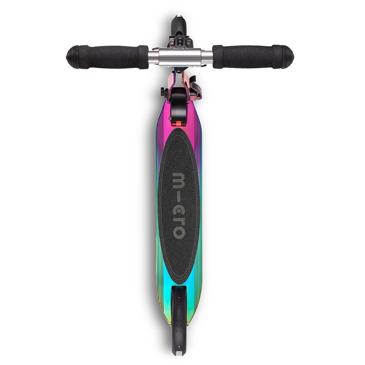 Самокат Micro серии Sprite LED – Неохром  фото 7