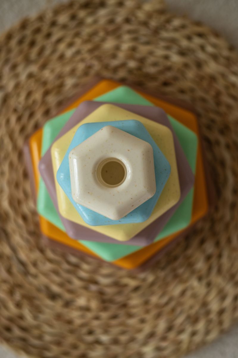 ECO Іграшка розвиваюча Пірамідка, ELFIKI  фото 7