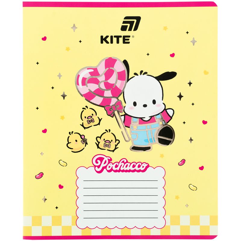 Зошит 18 арк. , лін. , фольга + УФ лак, HK  фото 7