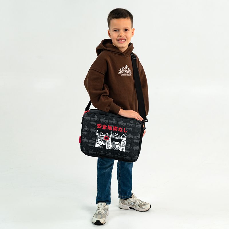 Шкільна текстильна сумка Kite A4, 1 від. , 589 Anime  фото 7