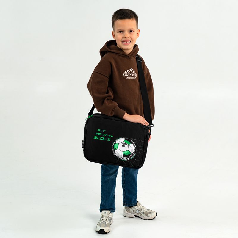 Шкільна текстильна сумка Kite A4, 1 від. , 589 Football  фото 7