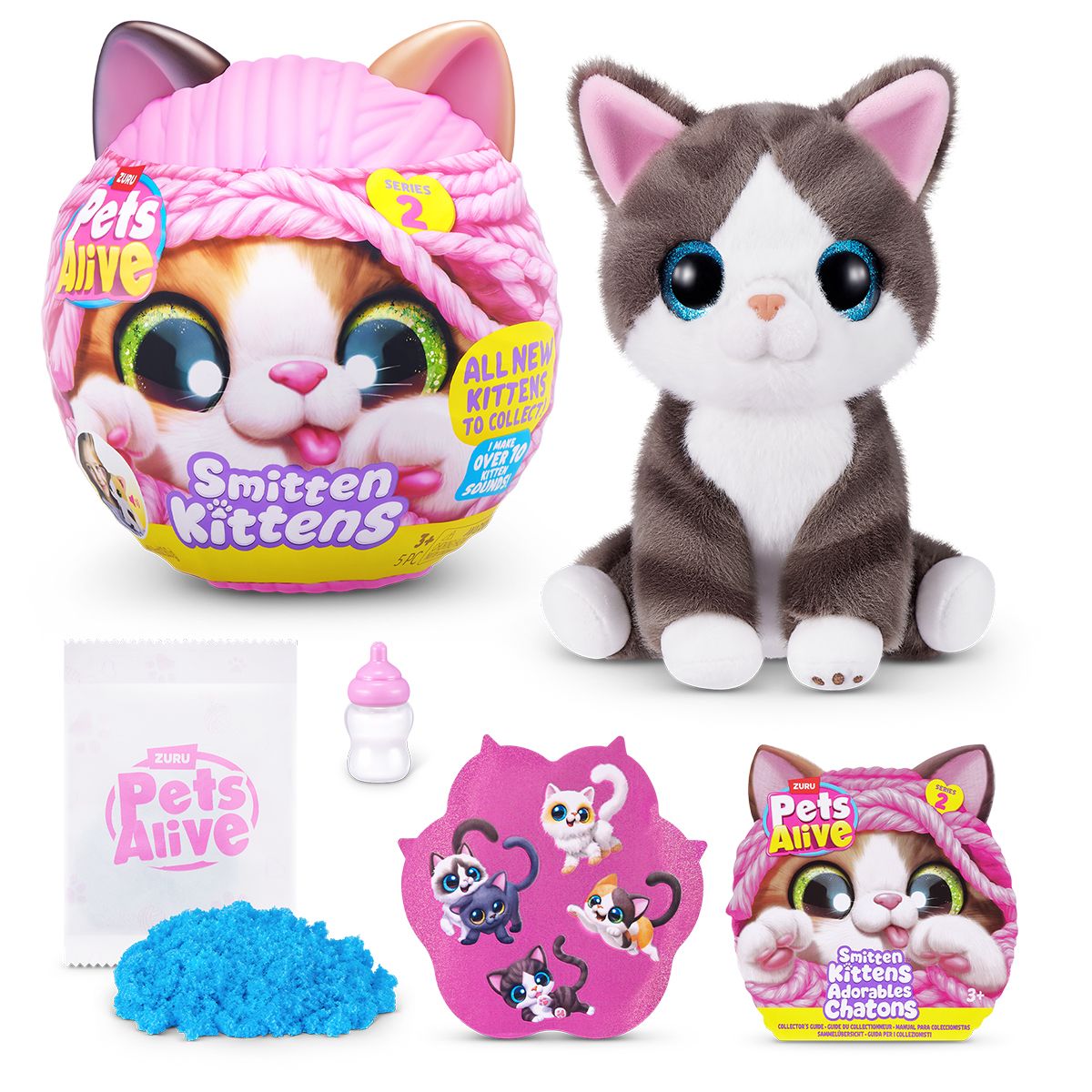 Интерактивный игровой набор Pets Alive S2 – Игривые котята  фото 7