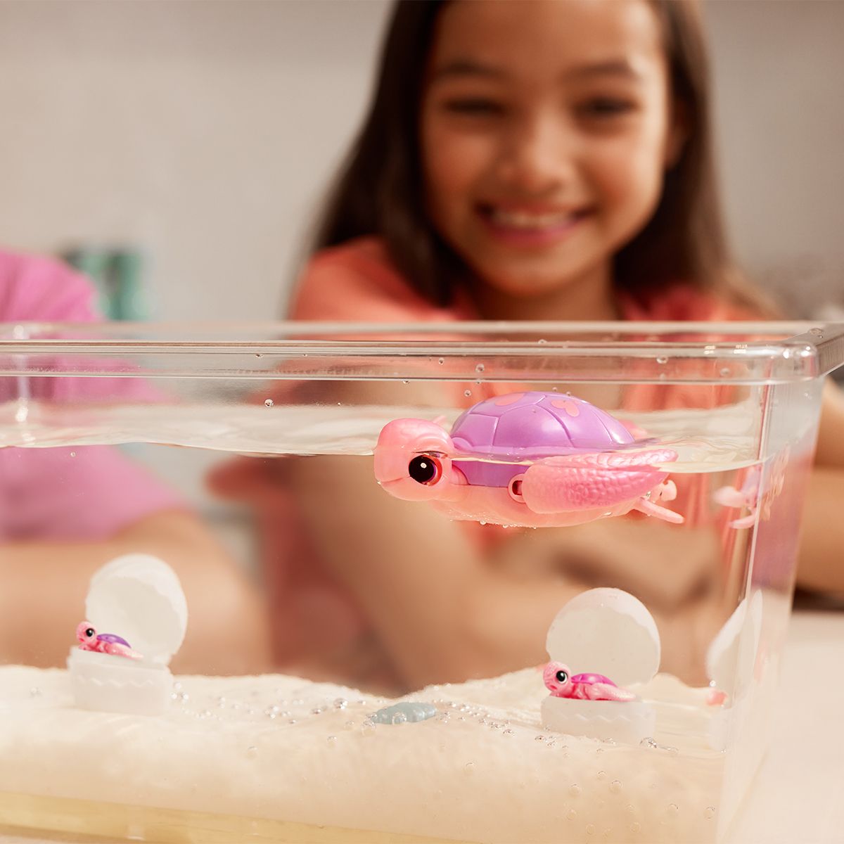 Интерактивный игровой набор Pets Alive – Мама черепаха с сюрпризом  фото 7