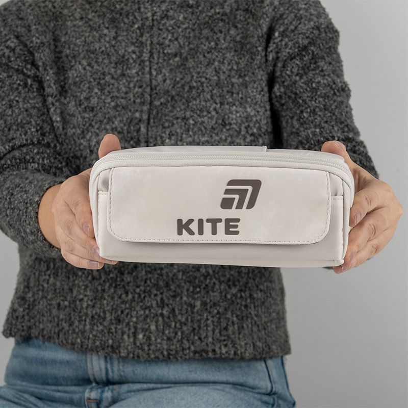 Пенал Kite 2702-1 бежевий  фото 7