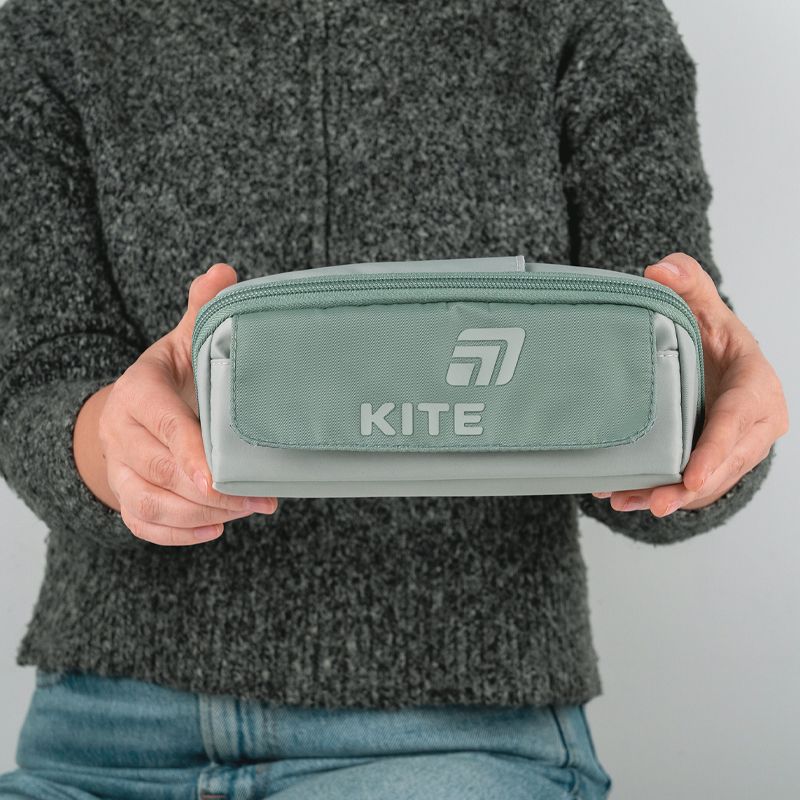 Пенал Kite 2702-3 оливковий  фото 7