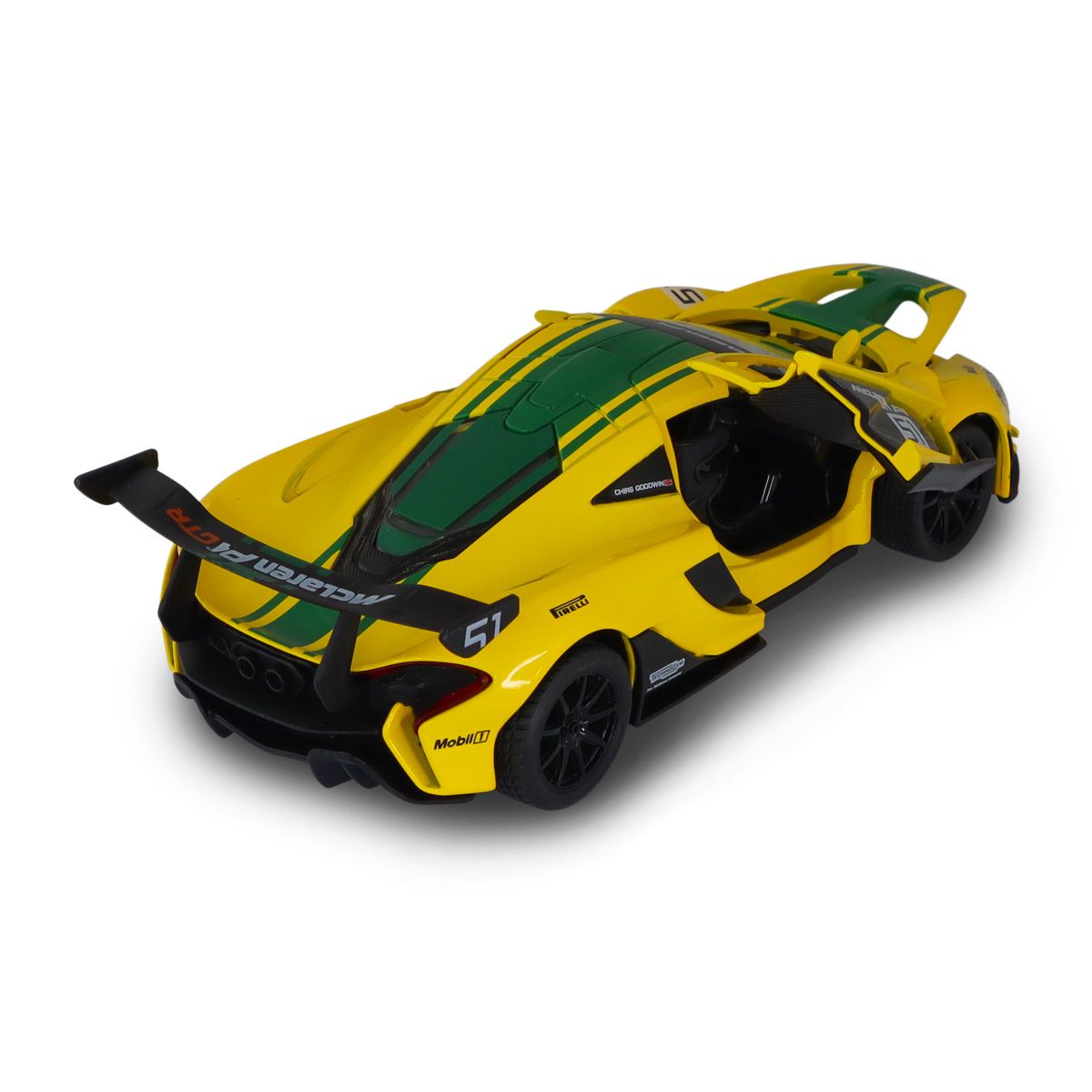 Автомодель - McLaren P1 (жовтий, 1:24)  фото 7