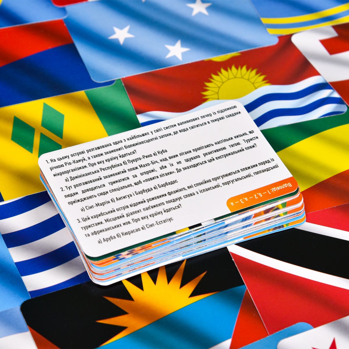 Настільна гра "Країни світу.  Америка та Океанія" (укр)  фото 7