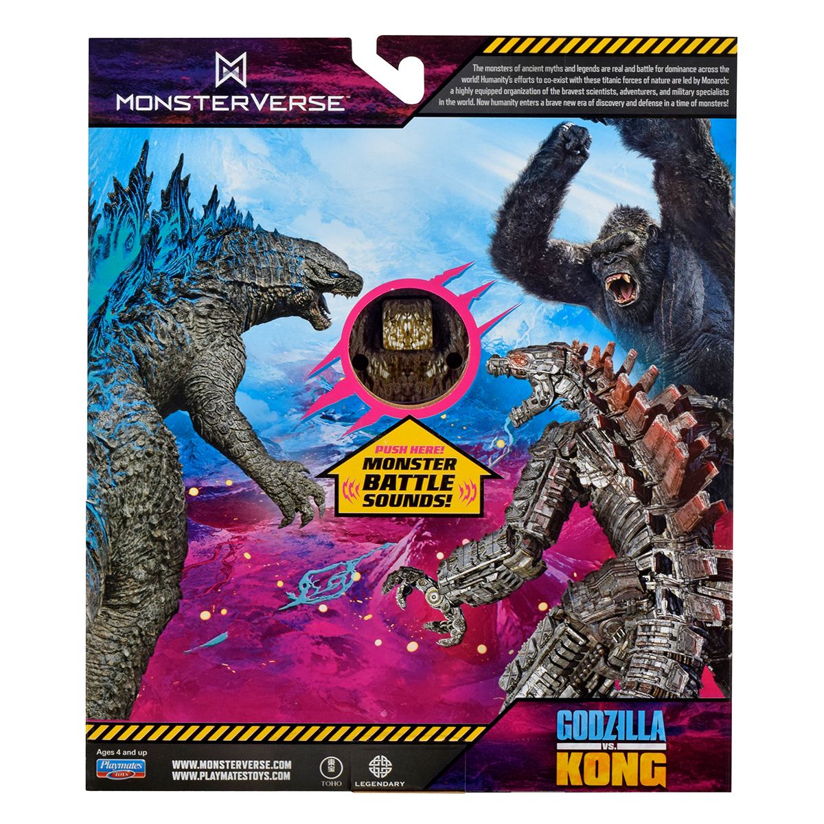 Фигурка Godzilla vs.  Kong S2 – Конг готов к бою (звук)  фото 7