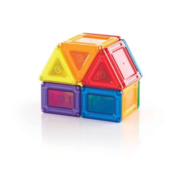 Магнітний конструктор Guidecraft PowerClix Solids, 24 деталі  фото 7