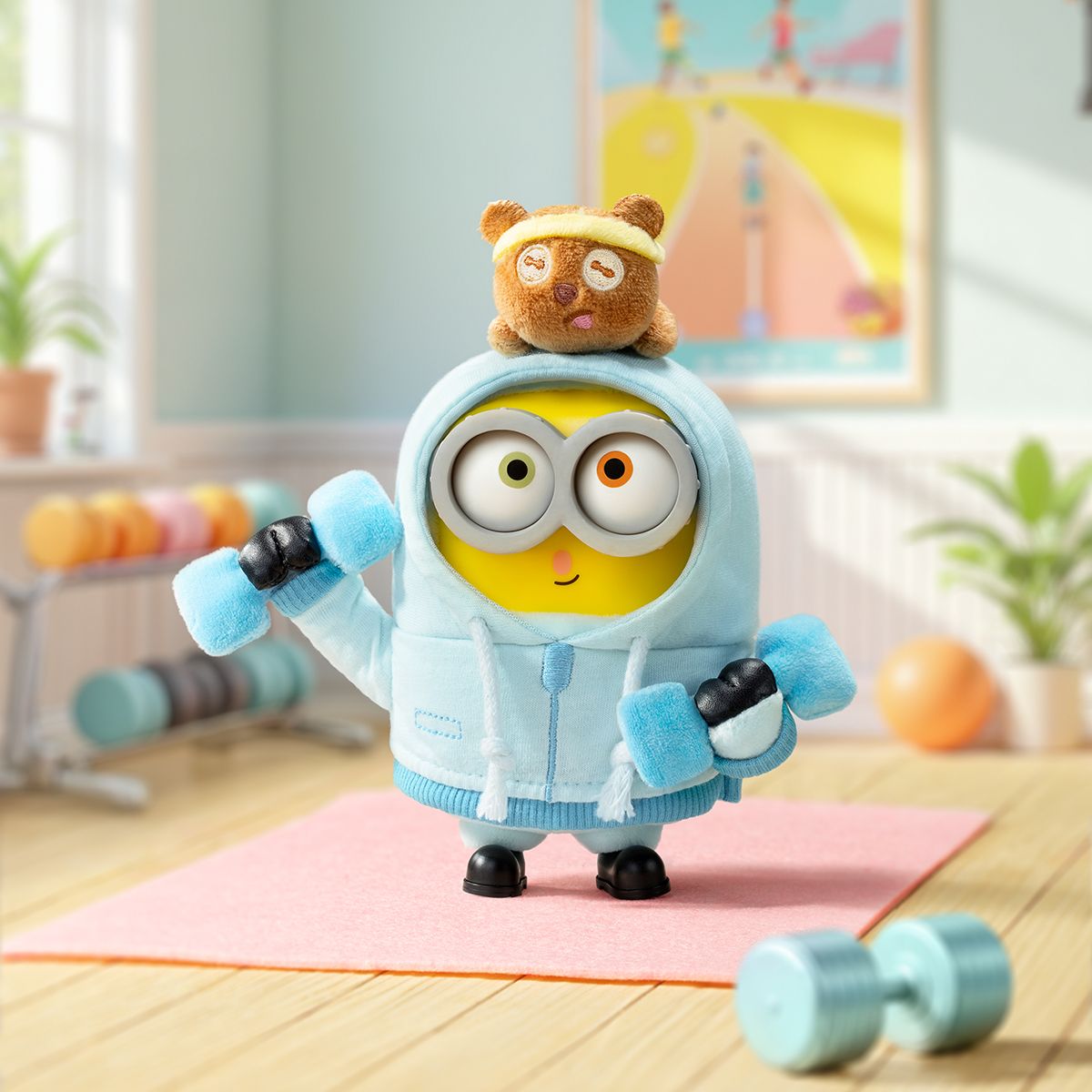 Колекційна мʼяка іграшка з кільцем РOP TOP 52Toys серії Bob & Tim - Посіпаки  фото 7