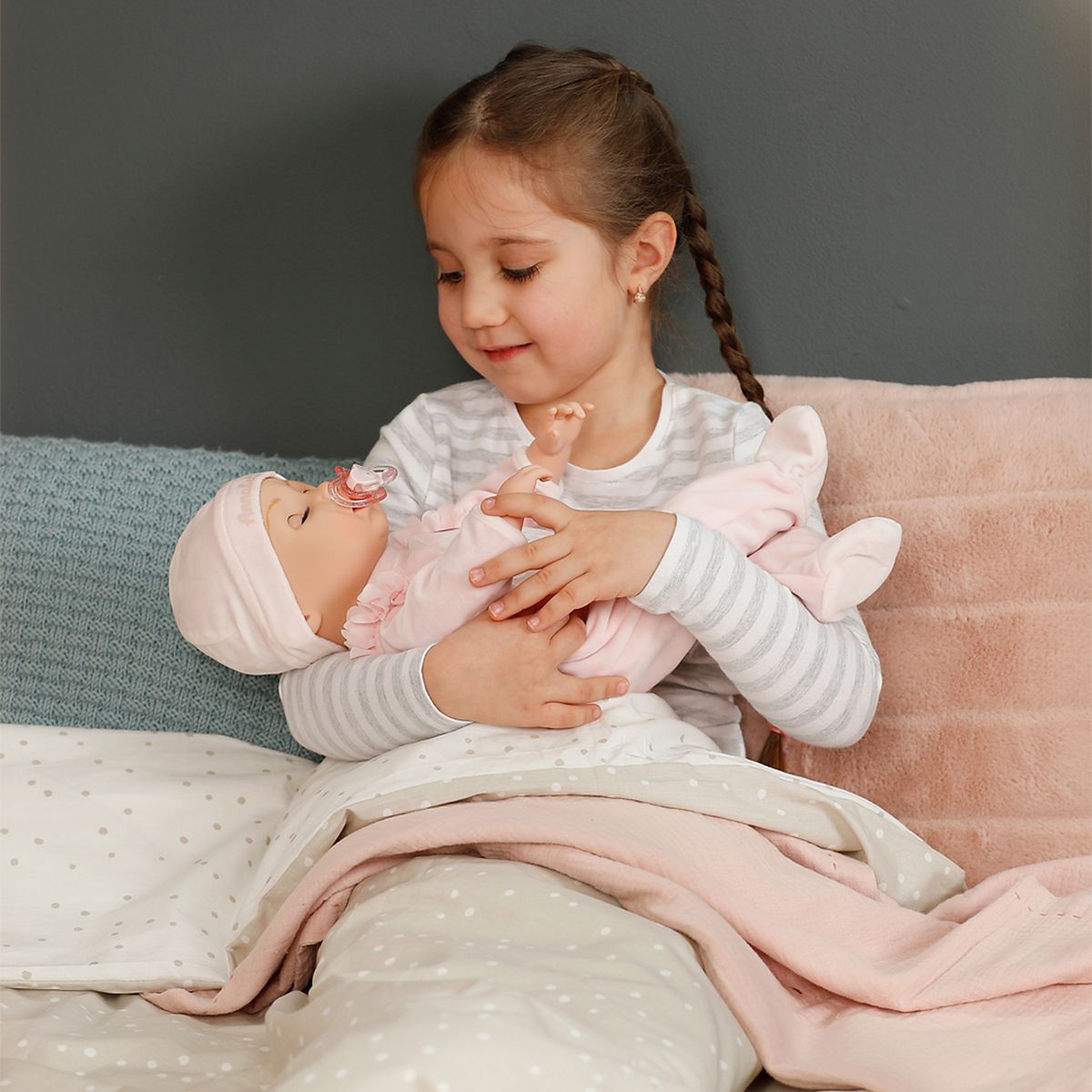 Інтерактивна лялька Baby Born – Аннабель (43 см)  фото 7