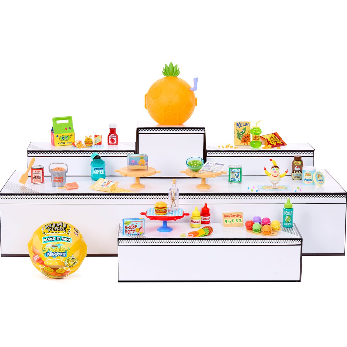 Игровой набор Miniverse серии SpongeBob – Создай вкусняшки Красти Краб  фото 7