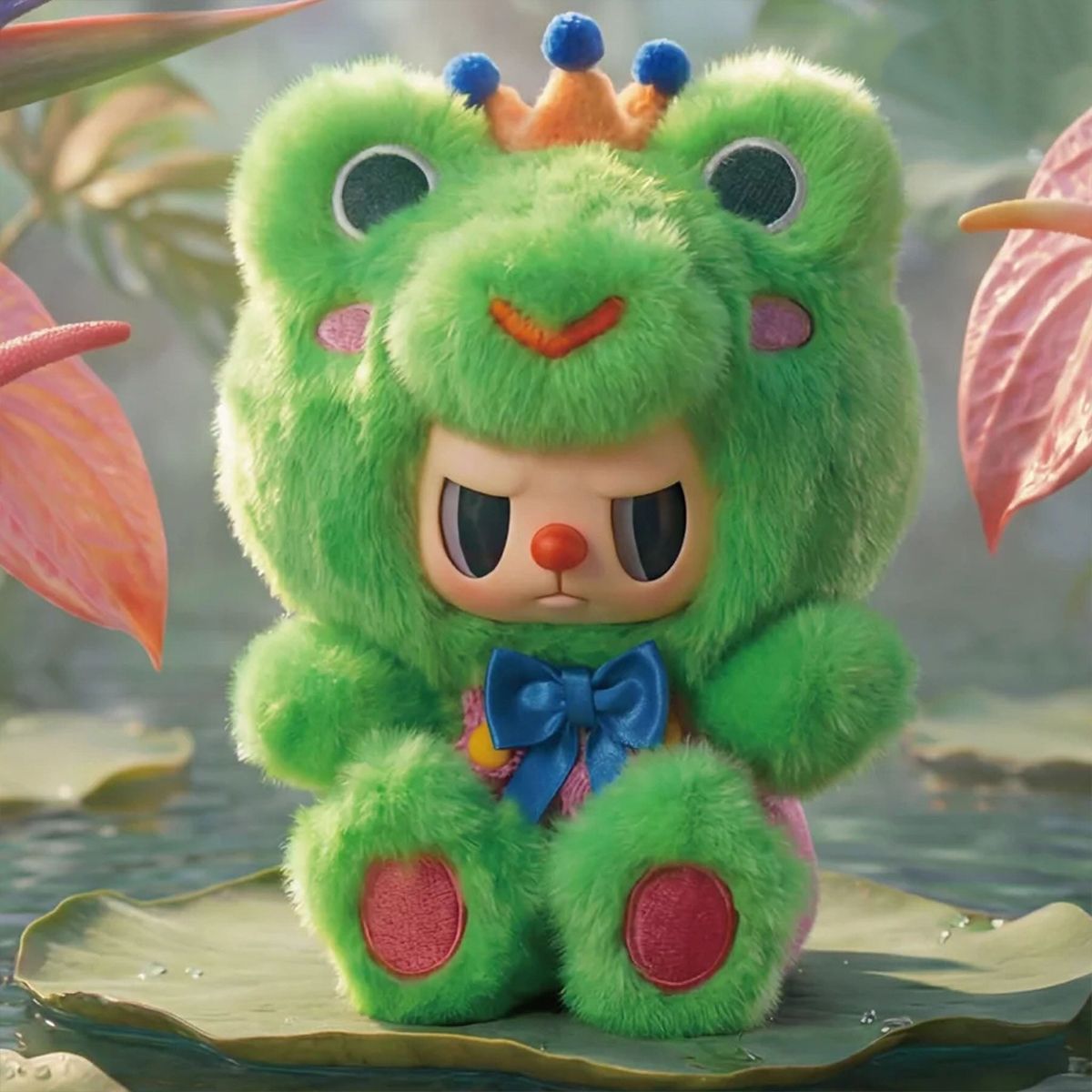 Колекційна м'яка іграшка з кільцем POP TOP Rebel Bear серії Sweet Zoo - Зоомалюки  фото 7