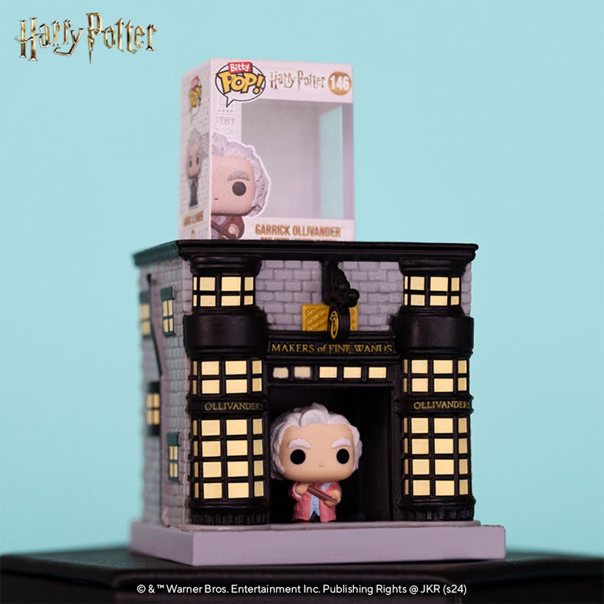 Набір фігурок Bitty Pop! Town серії Гаррі Поттер - Олівандер і крамниця чарівних паличок  фото 7