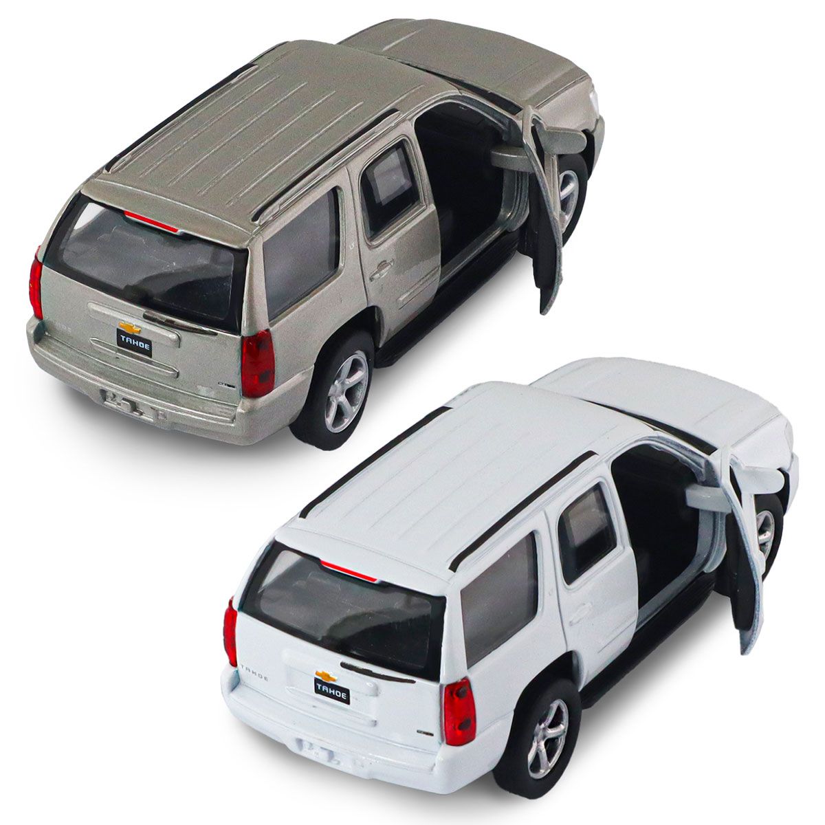 Автомодель - Chevrolet Tahoe 2008 (білий, сірий)  фото 7