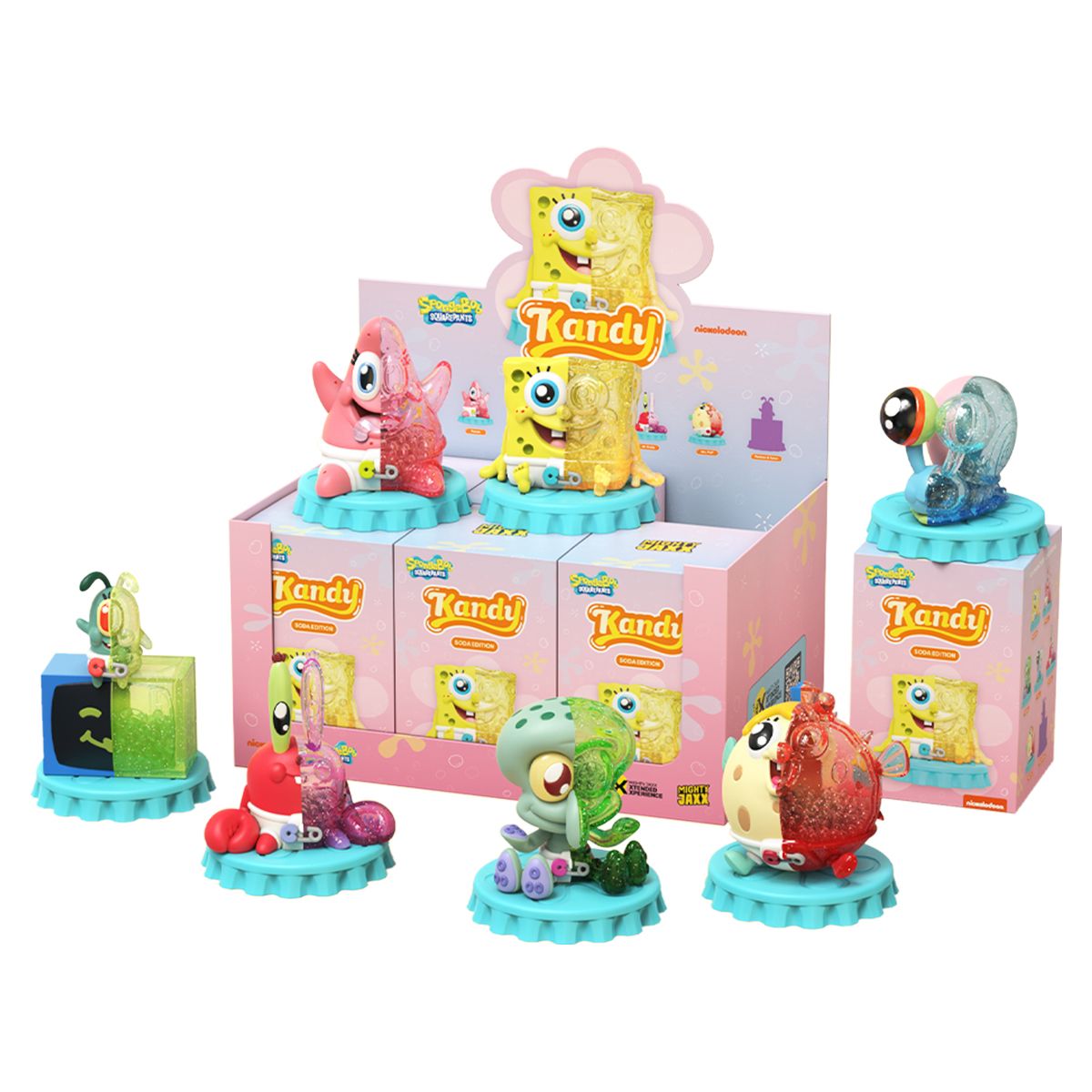 Коллекционная фигурка Mighty Jaxx серии Kandy: Soda Edition - Губка Боб  фото 7