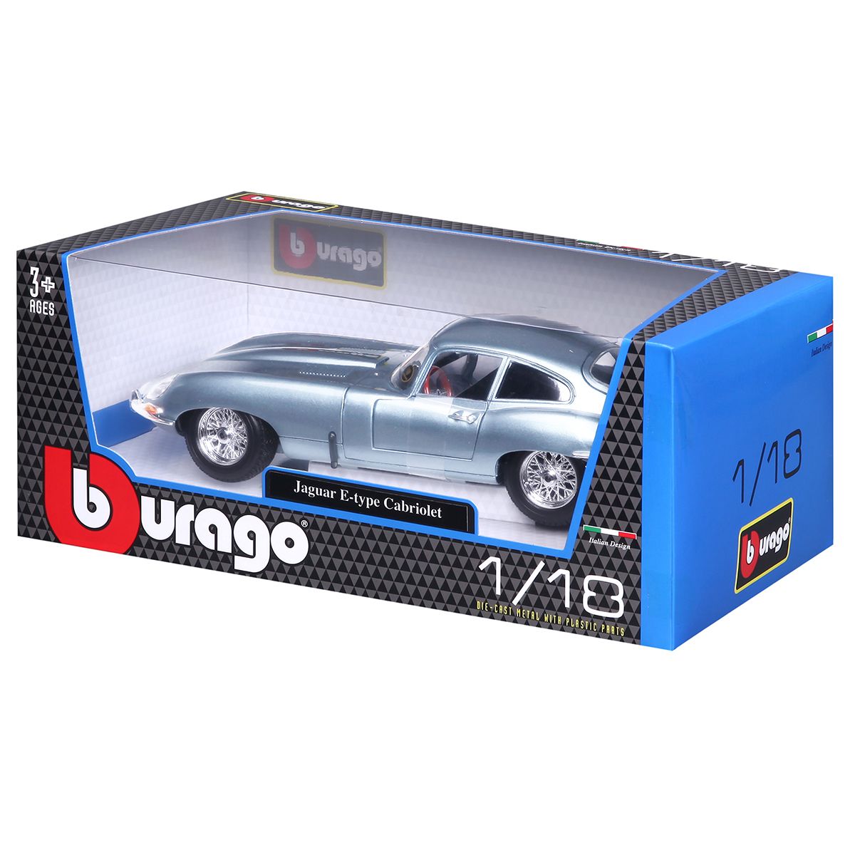Автомодель - Jaguar E-Type Coupe (1961) (1:18)  фото 7