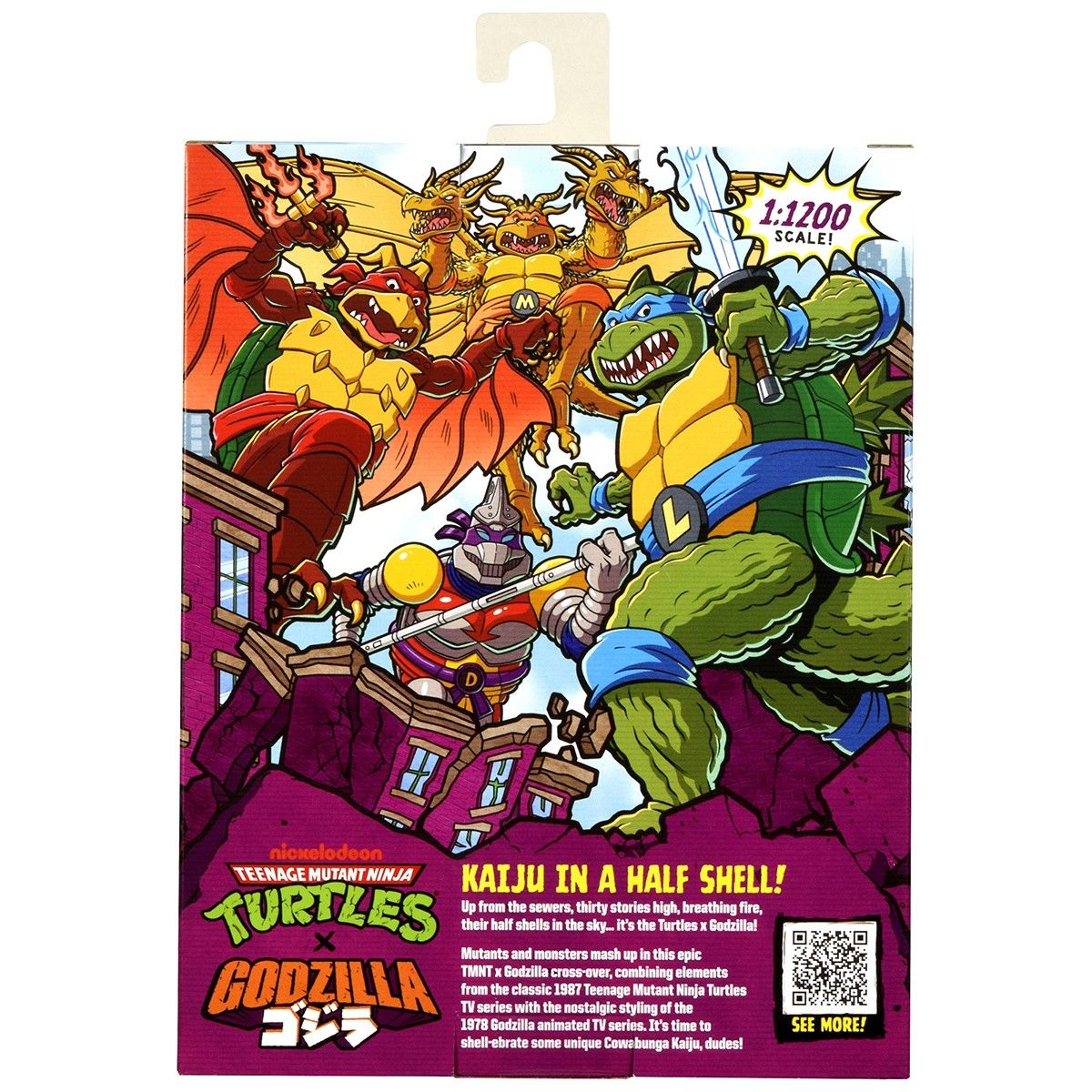 Фигурка TMNT x Godzilla – Раф в образе Родана  фото 7