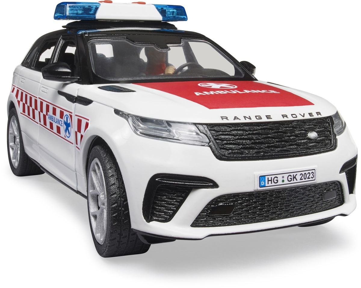 Набір іграшковий.  Автомобіль швидкої допомоги Range Rover Velar з фігуркою  фото 7