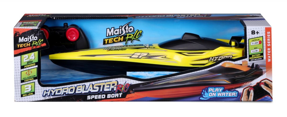 Катер на р/у Hydro Blaster Speed Boat - жовтий  фото 7