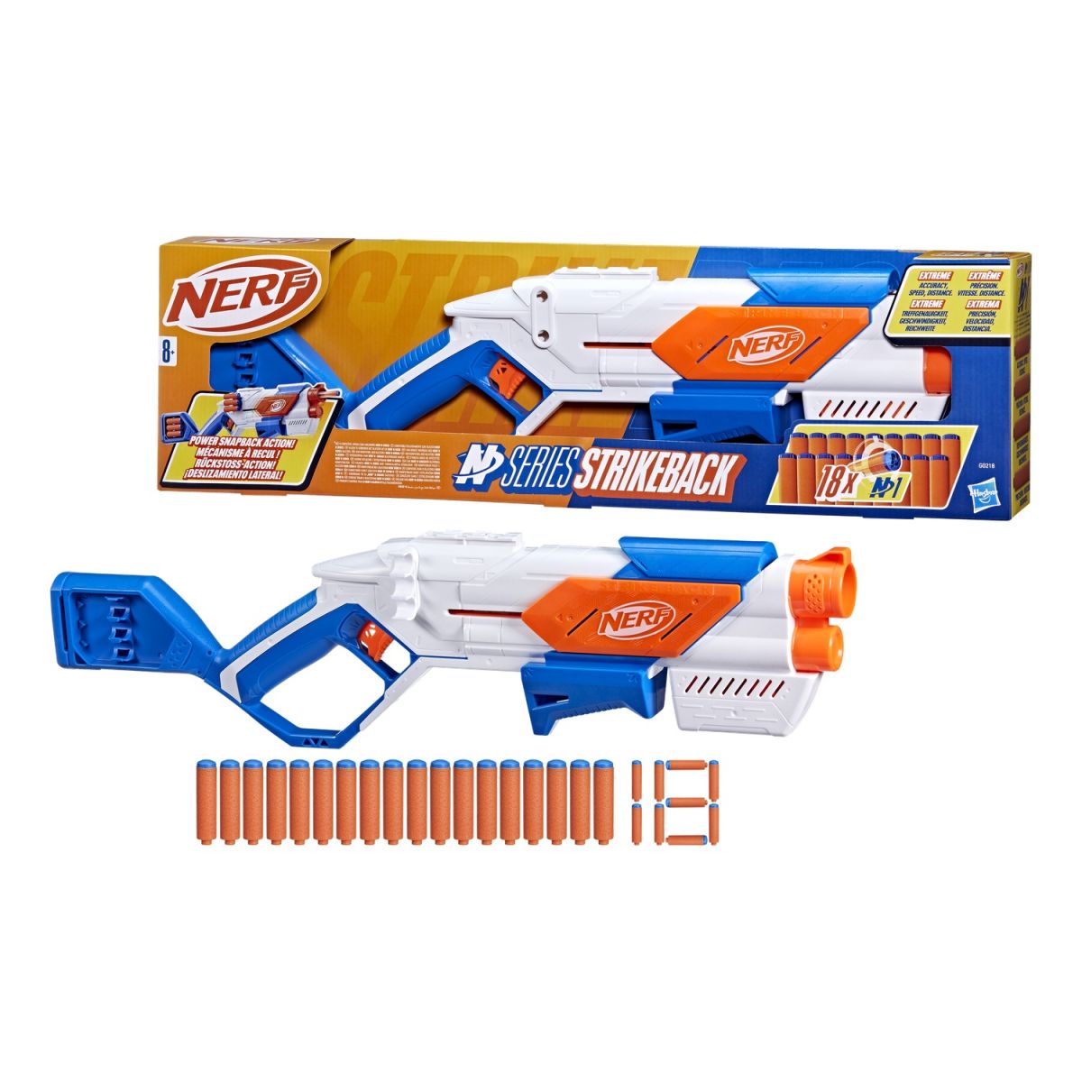 Бластер іграшковий Страйкбек, серія Nerf N Series  фото 7