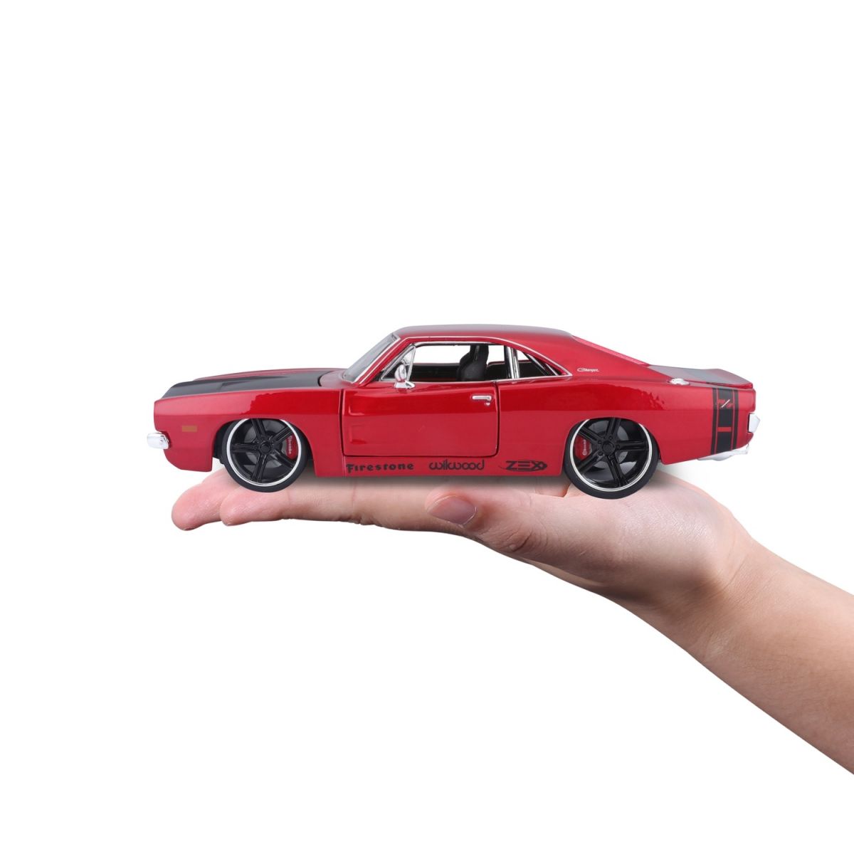 Автомодель в масштабі 1:24 - 1969 Dodge Charger R/T  фото 7