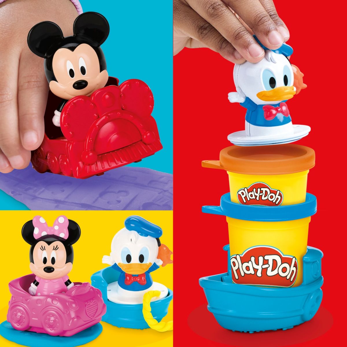 PD Набір для творчості з масою для ліплення Disney Junior.  Маленькі штампи.  Мега-набір  фото 7